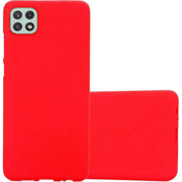 Cadorabo Custodia Protettiva Per Samsung Galaxy A22 5G In Rosso Custodia Del Telefono Cellulare Tpu Etui Cover Case-image