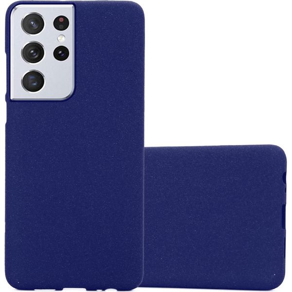 Cadorabo Custodia Protettiva Per Samsung Galaxy S22 Ultra Custodia In Blu Telefono Cellulare Tpu Etui Cover Case-image