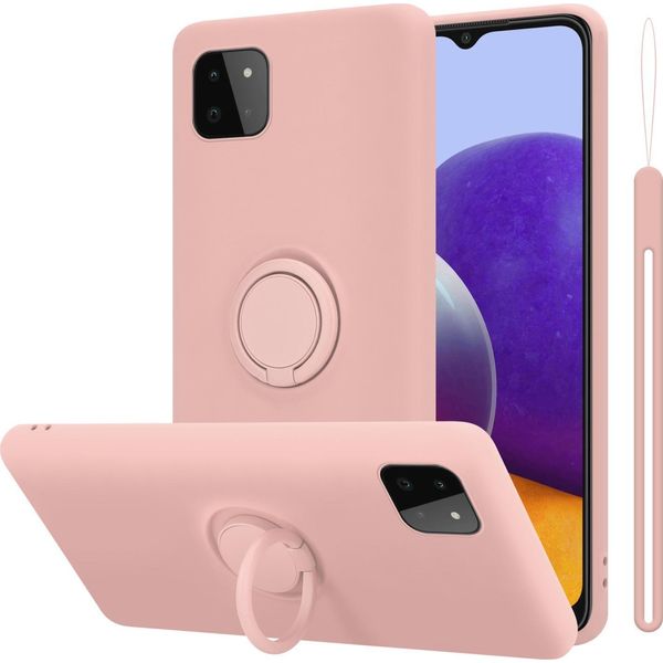 Cadorabo Custodia Per Samsung Galaxy A22 5G Custodia Protettiva In Rosa Custodia Del Telefono Cellulare Tpu Etui Case Cover-image