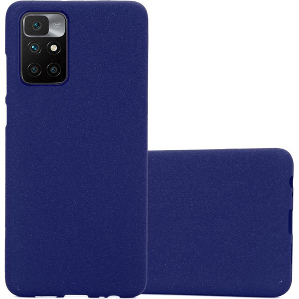 Cadorabo Custodia Protettiva Per Xiaomi Redmi 10 / Redmi Note 11 4G Custodia In Blu Telefono Cellulare Tpu Etui Cover Case-image