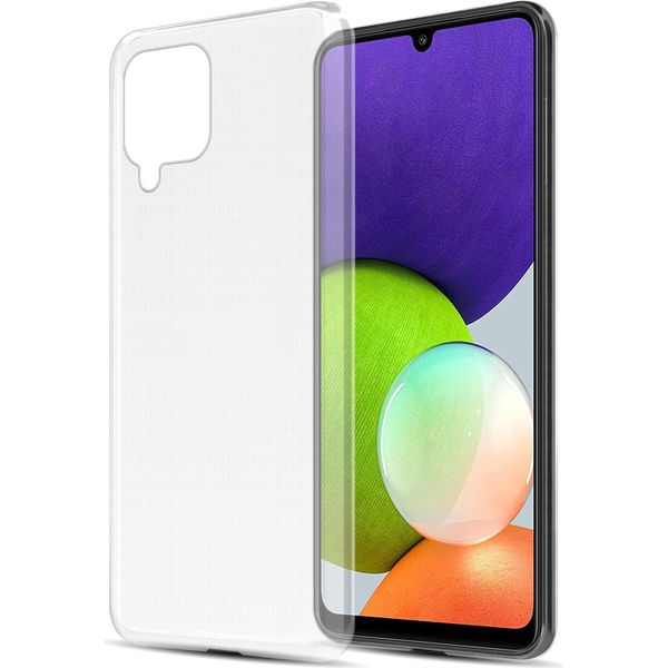 Cadorabo Custodia Per Samsung Galaxy A22 4G / M22 / M32 4G Custodia Protettiva In Custodia Protettiva Trasparente Custodia In Silicone Tpu Cover Case-image