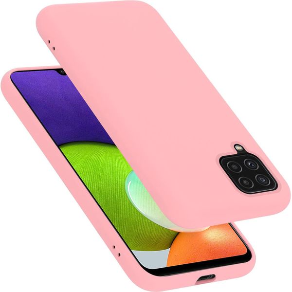 Cadorabo Custodia Protettiva Per Samsung Galaxy A22 4G / M22 / M32 4G Custodia In Rosa Telefono Cellulare Custodia Cover Tpu Etui-image
