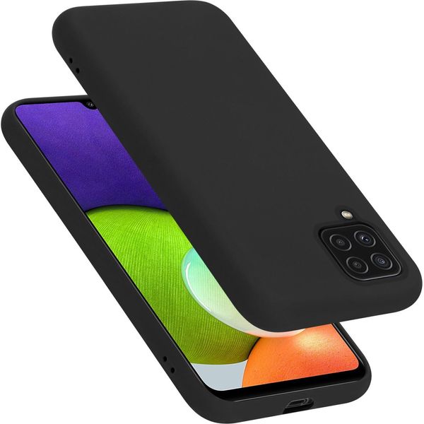 Cadorabo Custodia Protettiva Per Samsung Galaxy A22 4G / M22 / M32 4G Custodia In Nero Per Telefono Cellulare Custodia Cover Tpu Etui-image
