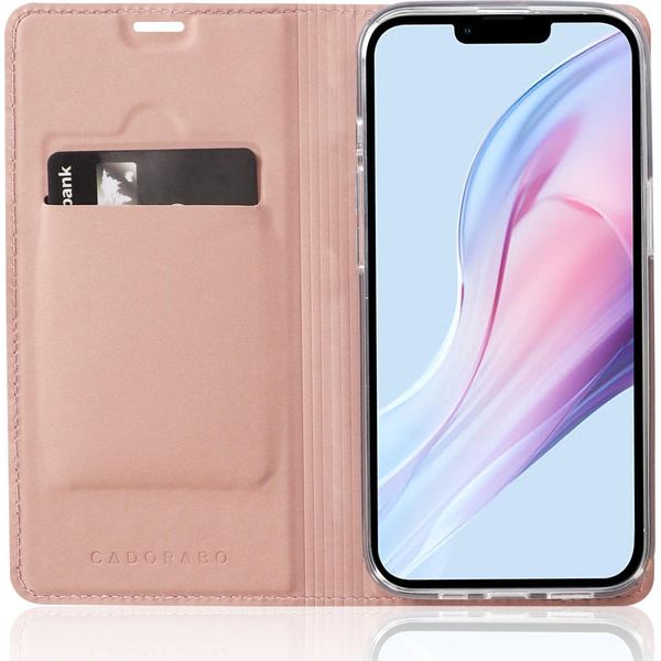Cadorabo Custodia Per Cellulare Per Apple Iphone 13 Mini Custodia Protettiva In Rosa Cover Etui Book Case Booklet-image