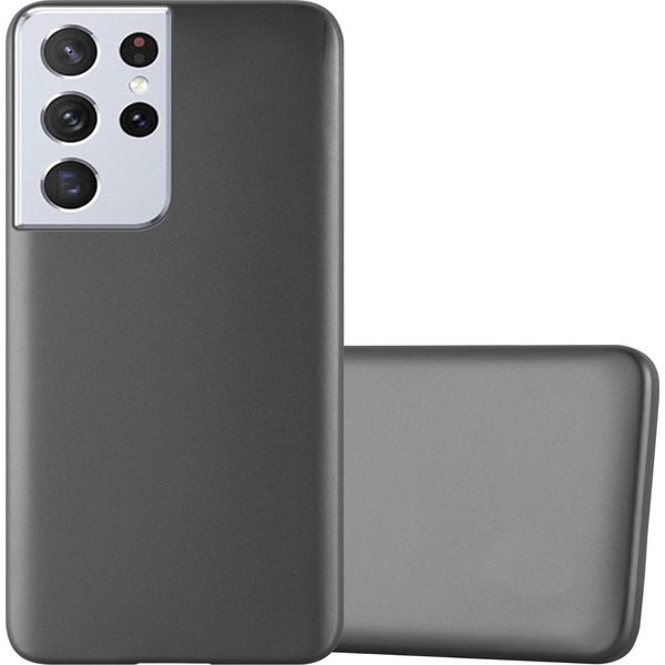 Cadorabo Cover Protettiva Per Samsung Galaxy S22 Ultra In Grigio Custodia Per Cellulare Custodia In Silicone Tpu Cover Case-image