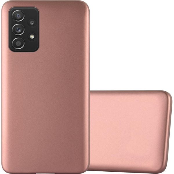 Cadorabo Custodia Protettiva Per Samsung Galaxy A52 (4G / 5G) / A52S Custodia In Rosa Telefono Cellulare Tpu Silicone Custodia Cover Case-image