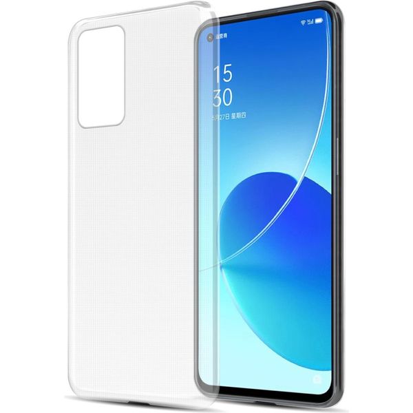 Cadorabo Custodia Per Oppo Reno6 5G Cover Protettiva In Tpu Trasparente Silicone Cover Etui Case-image