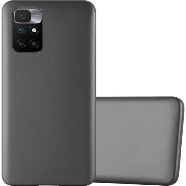 Cadorabo Custodia Protettiva Per Xiaomi Redmi 10 / Redmi Note 11 4G In Grigio Custodia Per Cellulare Custodia In Silicone Tpu Custodia Cover-image