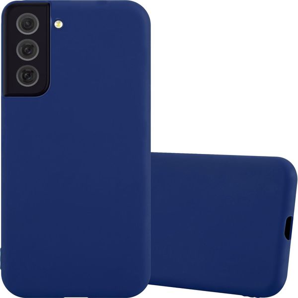 Cadorabo Custodia Per Samsung Galaxy S22 Plus Custodia Protettiva In Blu Custodia Del Telefono Cellulare Tpu Silicone Custodia Cover-image