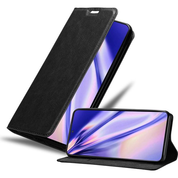 Cadorabo Custodia Per Samsung Galaxy S22 Plus Cover Protettiva In Nero Custodia Per Cellulare Cover Chiusura Magnetica-image