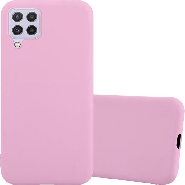 Custodia Cadorabo Per Samsung Galaxy A22 4G / M22 / M32 4G Custodia Protettiva In Rosa Custodia Per Cellulare Tpu Custodia In Silicone Cover-image