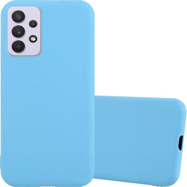 Cadorabo Custodia Per Samsung Galaxy A33 5G Custodia Protettiva In Blu Custodia Del Telefono Cellulare Tpu Silicone Custodia Cover-image
