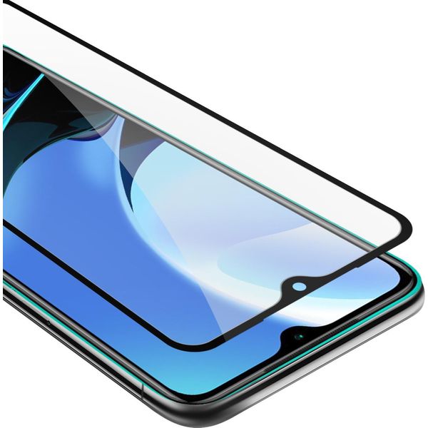 Cadorabo Pellicola Blindata Per Xiaomi Redmi 9T / Poco M3 Pellicola Protettiva In Nero A Schermo Intero Vetro Temperato Di Protezione Del Display-image
