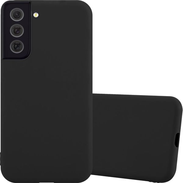 Cadorabo Custodia Per Samsung Galaxy S22 Plus Custodia Protettiva In Nero Custodia Del Telefono Cellulare Tpu Silicone Custodia Cover-image
