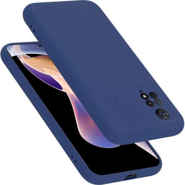 Cadorabo Custodia Protettiva Per Xiaomi Redmi Note 11 Pro 4G / 5G Custodia In Blu Telefono Cellulare Custodia Cover Tpu Etui-image