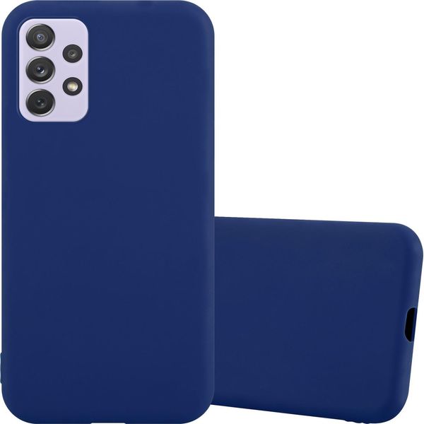 Cadorabo Custodia Per Samsung Galaxy A73 5G Custodia Protettiva In Blu Custodia Del Telefono Cellulare Tpu Silicone Custodia Cover-image