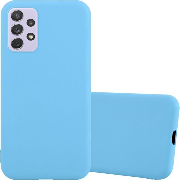 Cadorabo Custodia Per Samsung Galaxy A73 5G Custodia Protettiva In Blu Custodia Del Telefono Cellulare Tpu Silicone Custodia Cover-image