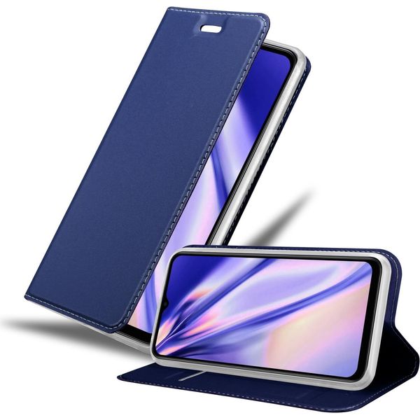 Cadorabo Custodia Per Cellulare Per Samsung Galaxy M33 5G Custodia Protettiva In Blu Cover Etui Book Case Booklet-image