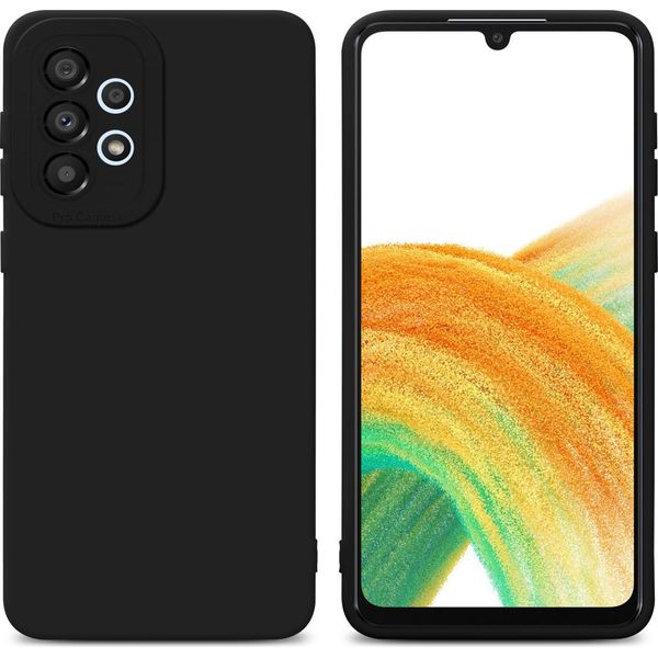 Cadorabo Cover Per Samsung Galaxy A32 4G Cover Protettiva In Tpu Nero Custodia In Silicone Custodia Per Cellulare-image