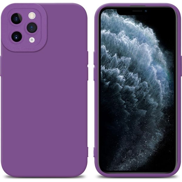 Custodia Cadorabo Per Apple Iphone 11 Pro Cover Protettiva In Silicone Tpu Viola Custodia Per Telefono Cellulare-image