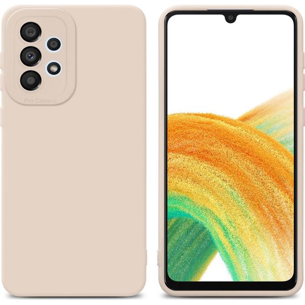 Cadorabo Cover Per Samsung Galaxy A72 4G / 5G Cover Protettiva In Silicone Tpu Rosa Custodia Per Telefono Cellulare-image