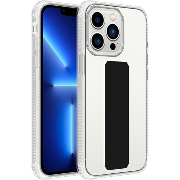 Cadorabo Custodia Protettiva Per Apple Iphone 12 / 12 Pro Case In Nero Custodia Custodia In Silicone Tpu Cover Funzione Stand-image