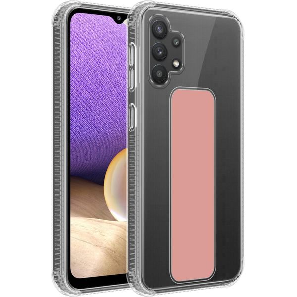 Cadorabo Custodia Protettiva Per Samsung Galaxy A32 5G Custodia In Rosa Custodia In Silicone Tpu Cover Funzione Stand-image