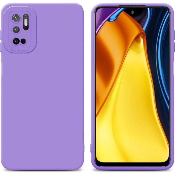 Custodia Cadorabo Per Xiaomi Redmi Note 10 5G / Poco M3 Pro 5G Copertura Protettiva In Tpu Viola Custodia In Silicone Custodia Per Cellulare-image