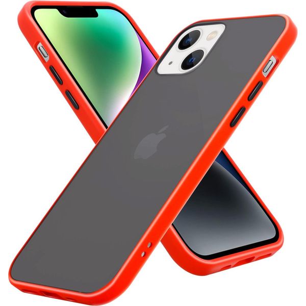 Custodia Cadorabo Per Apple Iphone 14 Custodia Protettiva In Silicone Tpu Trasparente Custodia Per Cellulare Ibrida Custodia Protettiva-image