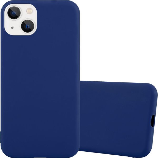 Custodia Cadorabo Per Apple Iphone 14 Plus Custodia Protettiva In Blu Custodia Per Cellulare Tpu Custodia In Silicone Cover-image