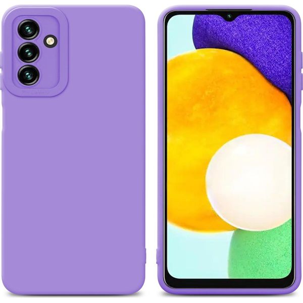 Cadorabo Cover Per Samsung Galaxy A13 5G Cover Protettiva In Tpu Viola Custodia In Silicone Custodia Per Cellulare-image