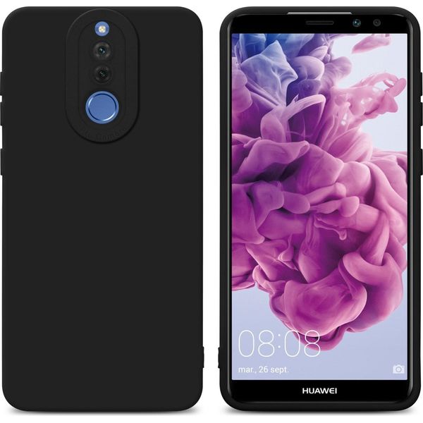 Cadorabo Cover Per Huawei Mate 10 Lite Cover Protettiva In Tpu Nero Custodia In Silicone Custodia Per Cellulare-image