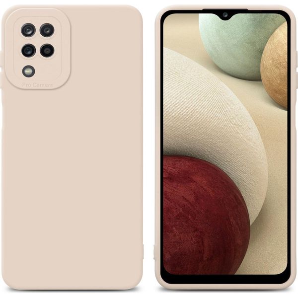 Cadorabo Cover Per Samsung Galaxy A12 / M12 Cover Protettiva In Tpu Rosa Custodia In Silicone Custodia Del Telefono Cellulare-image