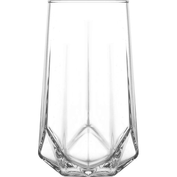 Bicchiere Valeria Lav, In Vetro, Per Acqua, 460 Ml, 64X140 Mm, Conf. 6 Pz-image