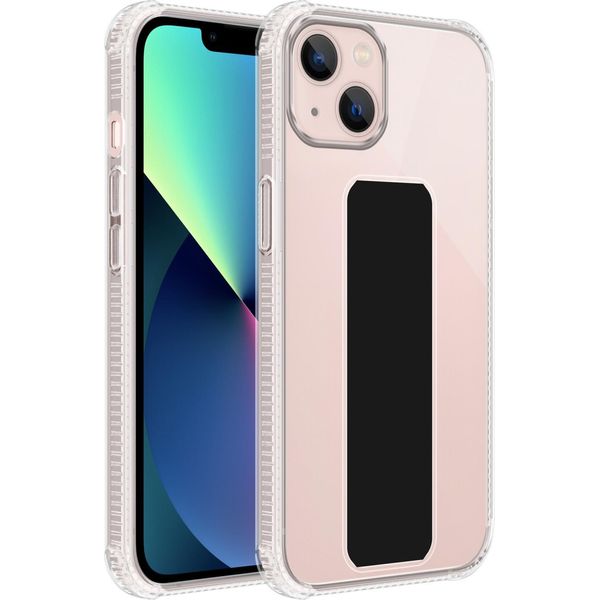 Cadorabo Custodia Protettiva Per Apple Iphone 13 Custodia In Nero Custodia In Silicone Tpu Copertura Funzione Stand-image