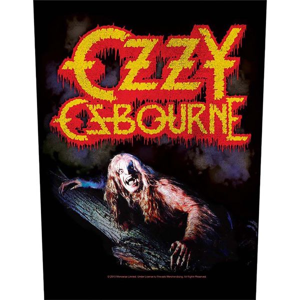 Ozzy Osbourne - Toppa "Bark At The Moon"" RO3232 (Taglia Unica) (Giallo/Rosso/Marrone/Nero)"-image