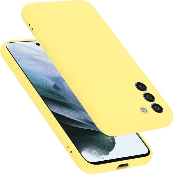 Cadorabo Custodia Protettiva Per Samsung Galaxy S21 Fe In Giallo Custodia Del Telefono Cellulare Custodia Cover Tpu Etui-image
