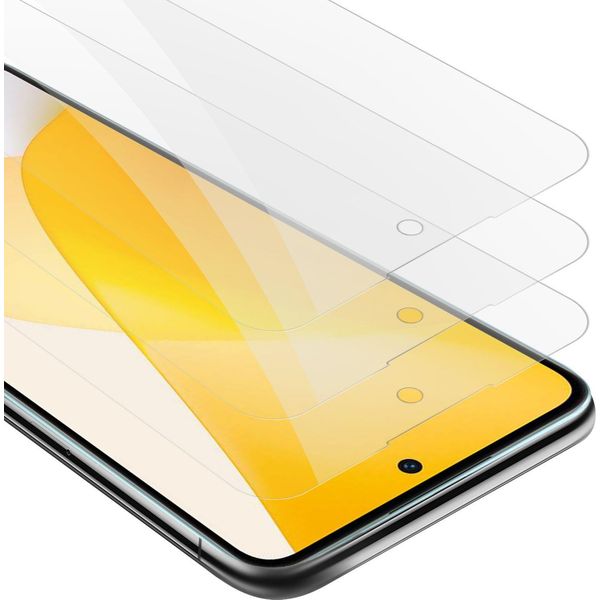 Cadorabo 3X Pellicola Blindata Per Xiaomi 12 Lite Pellicola Protettiva In Vetro Temperato Trasparente Screen Protector-image