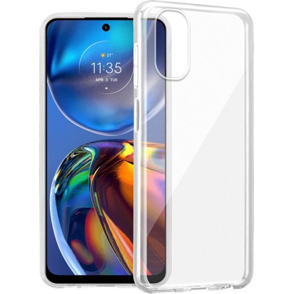 Cadorabo Custodia Per Motorola Moto E32 4G / E32S Custodia Protettiva In Tpu Trasparente Custodia Protettiva In Silicone Custodia Etui-image