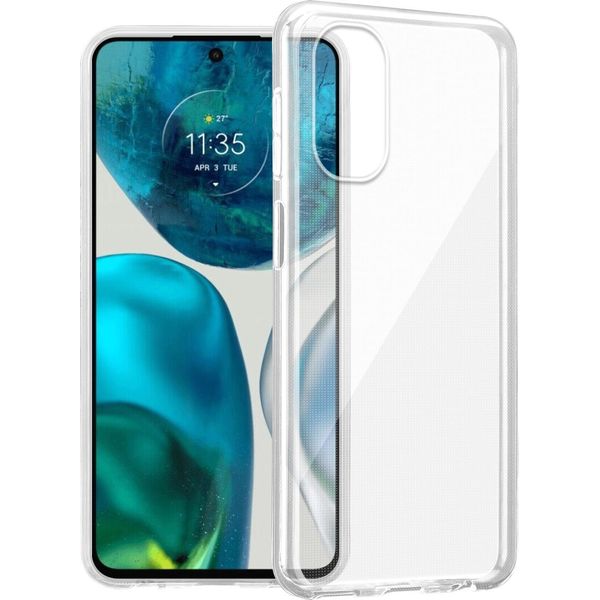 Cadorabo Custodia Per Motorola Moto G52 4G / G82 5G Custodia Protettiva In Tpu Trasparente Custodia Protettiva In Silicone Custodia Etui-image