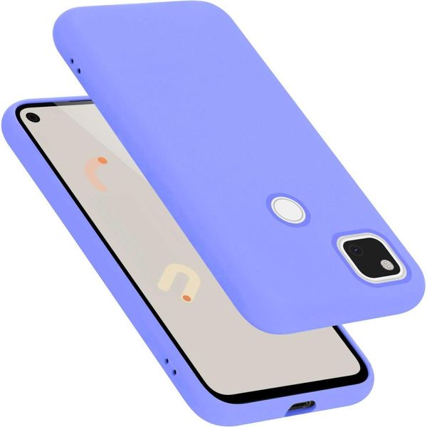 Cadorabo Cover Per Google Pixel 4A 5G Custodia Per Cellulare In Silicone, Cover Protettiva Antigraffio E Antiurto Per Google Pixel 4A 5G-image