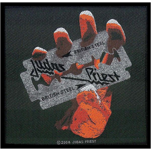 Judas Priest - Toppa "British Steel"" - Poliestere RO9379 (Taglia Unica) (Multicolore)"-image