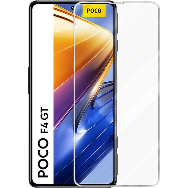 Cadorabo Pellicola Protettiva Per Xiaomi Poco F4 Gt In Crystal Clear Pellicola Temperata Protettiva Dello Schermo Blindata-image