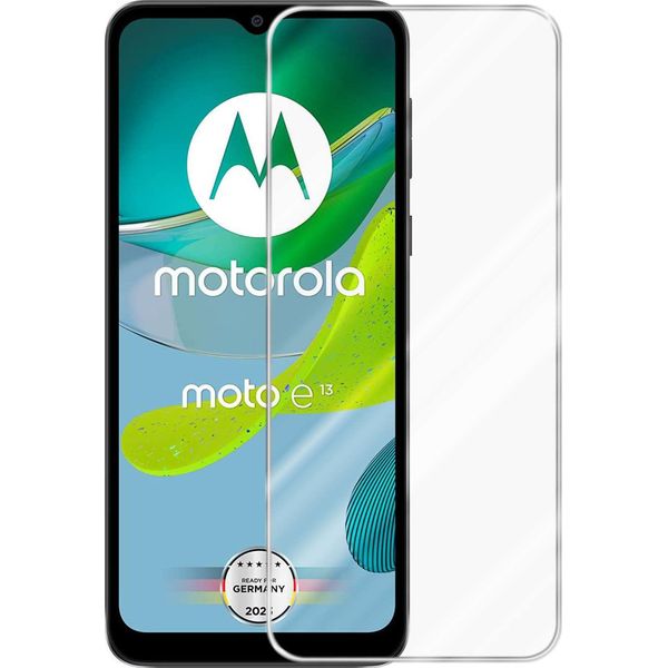 Cadorabo Pellicola Protettiva Per Motorola Moto E13 In Crystal Clear Pellicola Temperata Protettiva Dello Schermo Blindata-image