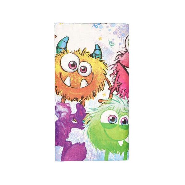 Tovaglia Papstar "Funny Monsters"", Colorata, Ideale Per Feste | Foglio (1 Pezzo)"-image