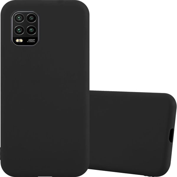Custodia Cadorabo Per Xiaomi Mi 10 Lite In Candy Black Custodia Protettiva In Tpu Flessibile Cover Posteriore In Silicone Custodia Per Cellulare-image