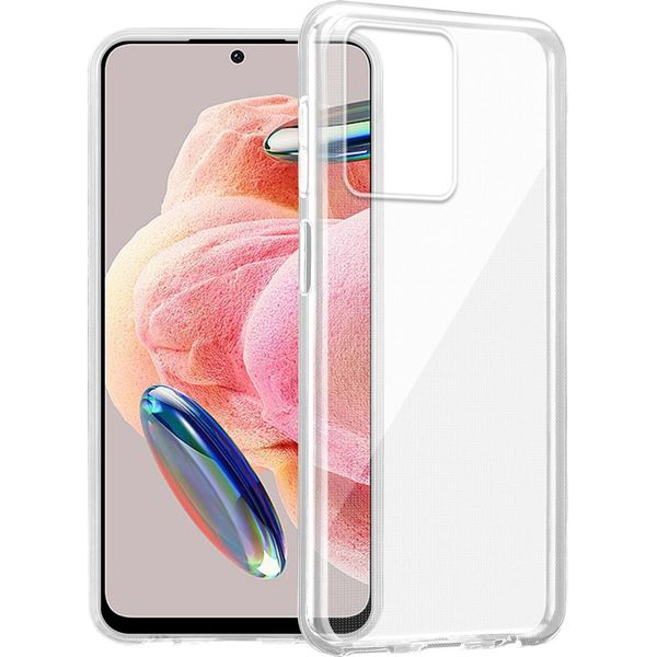Custodia Cadorabo Per Redmi Note 12 4G In Full Transparent Custodia Protettiva In Tpu Flessibile In Silicone Cover Cover Telefono Cellulare-image