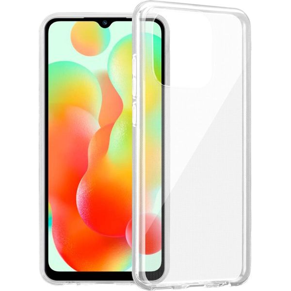 Custodia Cadorabo Per Redmi 12C In Full Transparent Custodia Protettiva In Tpu Flessibile In Silicone Cover Cover Telefono Cellulare-image