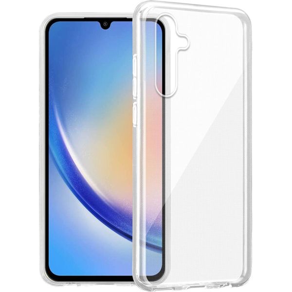 Custodia Cadorabo Per Samsung Galaxy A54 5G In Full Transparent Custodia Protettiva In Tpu Flessibile Silicone Cover Cover Telefono Cellulare-image