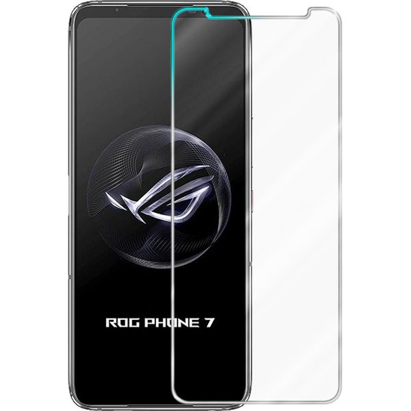 Cadorabo Pellicola Protettiva Per Asus Rog Phone 7 / 7 In Crystal Clear Pellicola Protettiva Temperata In Vetro Corazzato-image